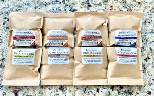 10mg Full Spectrum CBD Honey Almond Organic Gluten-Free Cookies